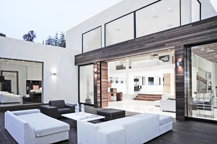 加州 5000 平现代豪华住宅的翻新之旅-13