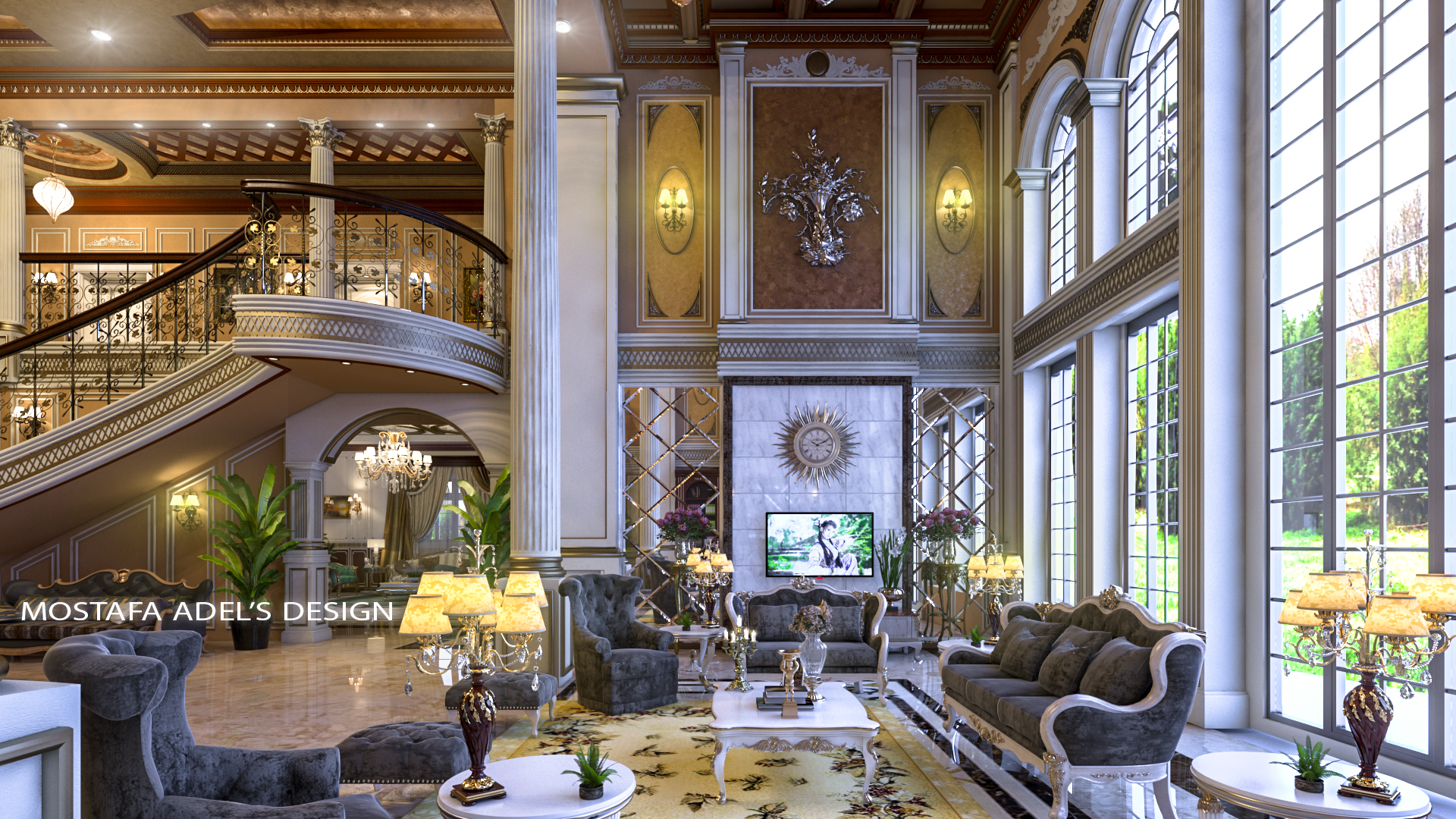 luxury Mansion Interior-2