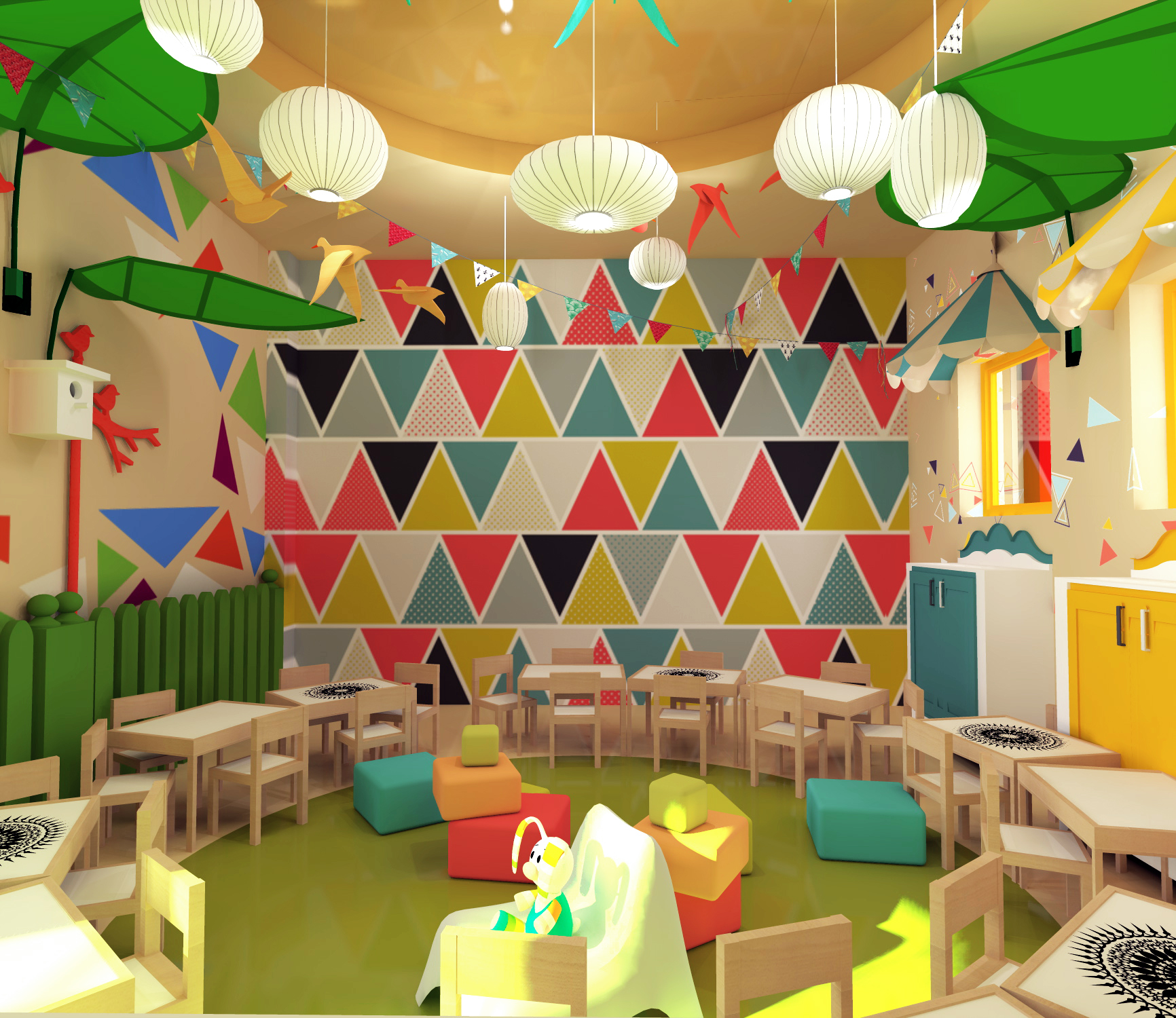 "魔法钥匙"幼儿园设计 | 希腊 Ioannina 的创意空间-46