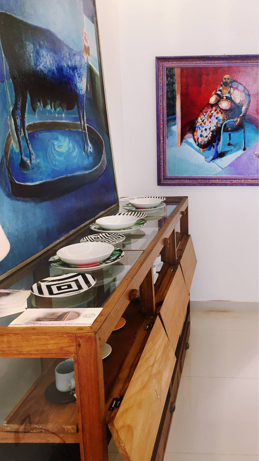 马里奥·塞尔拉的绘画与室内设计之旅-10