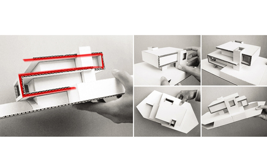 意式海岸住宅，白色“带状”空间诠释生活美学-17