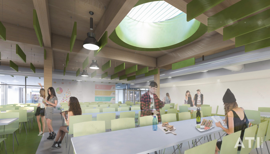 米兰新国立学校 | 绿色环保,智能科技的现代校园-4