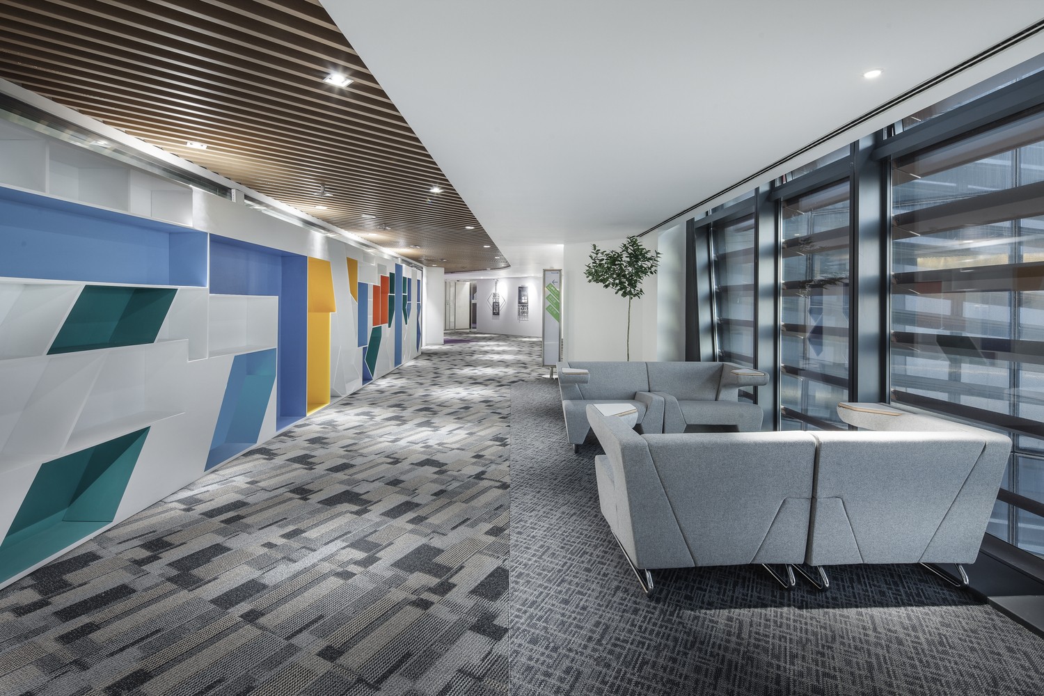 腾讯滨海大厦 办公空间丨B H Architects-19