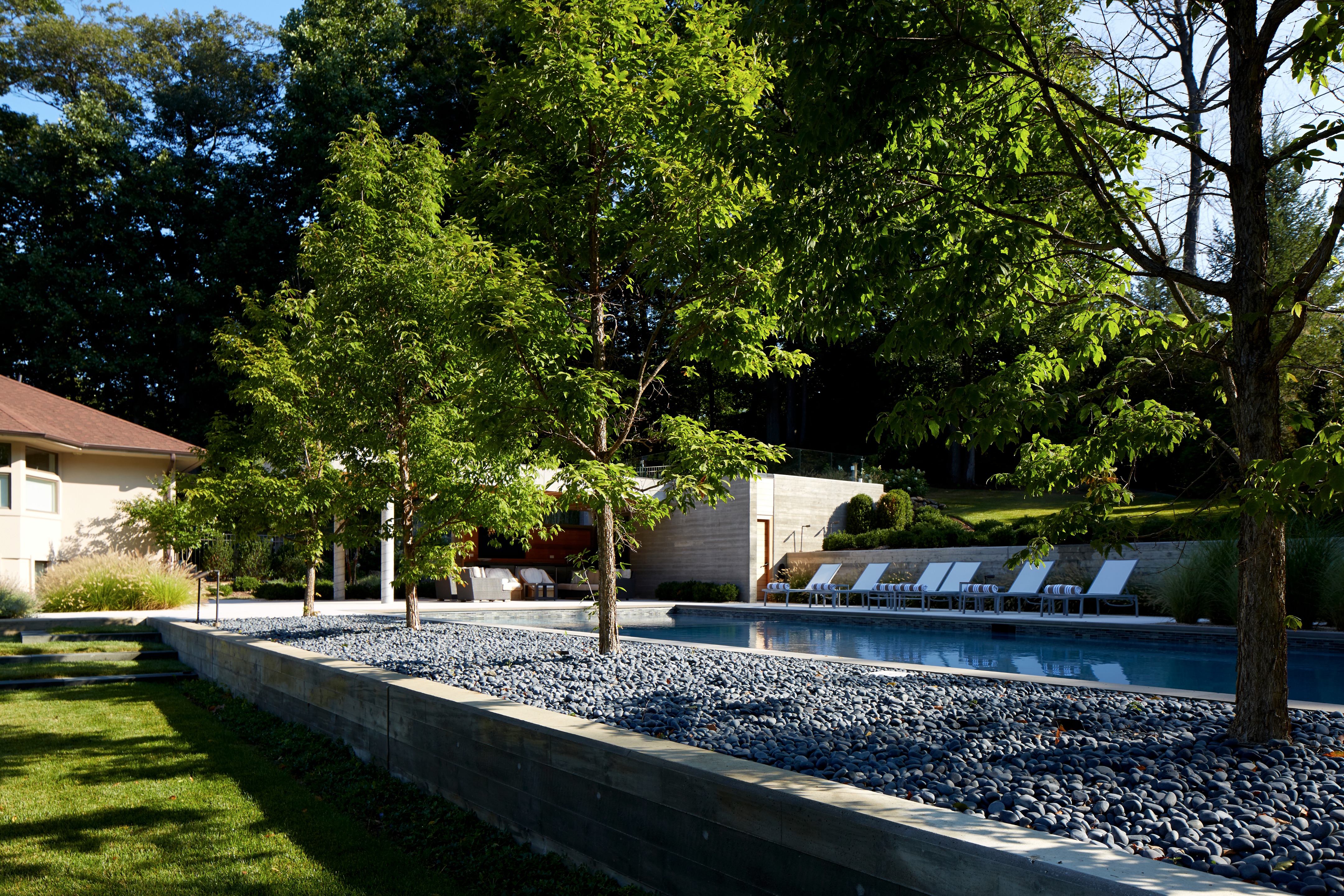 绿意环绕的沙斯ポイント泳池小屋-4