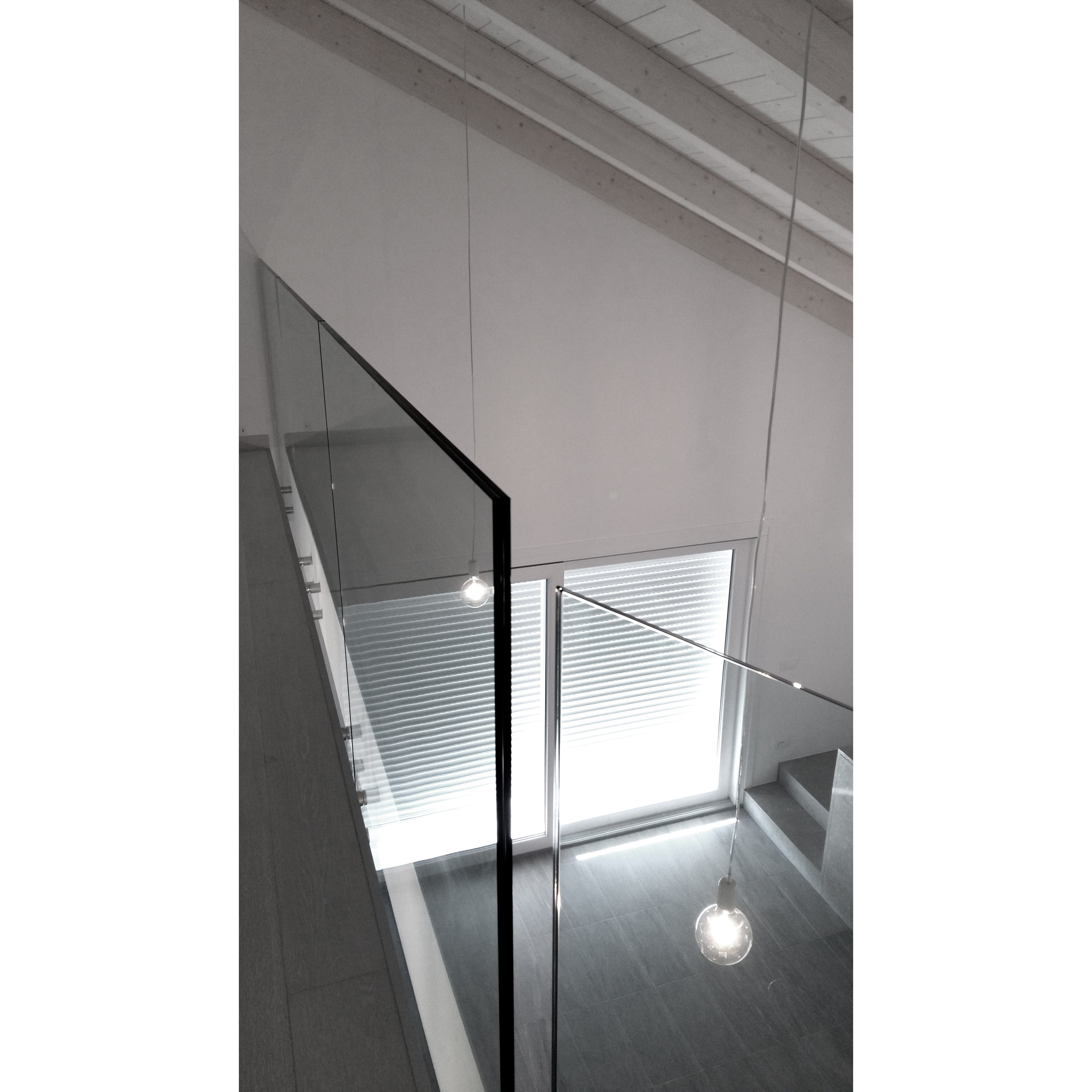 意式乡村现代家居，双高空间与户外融合-8