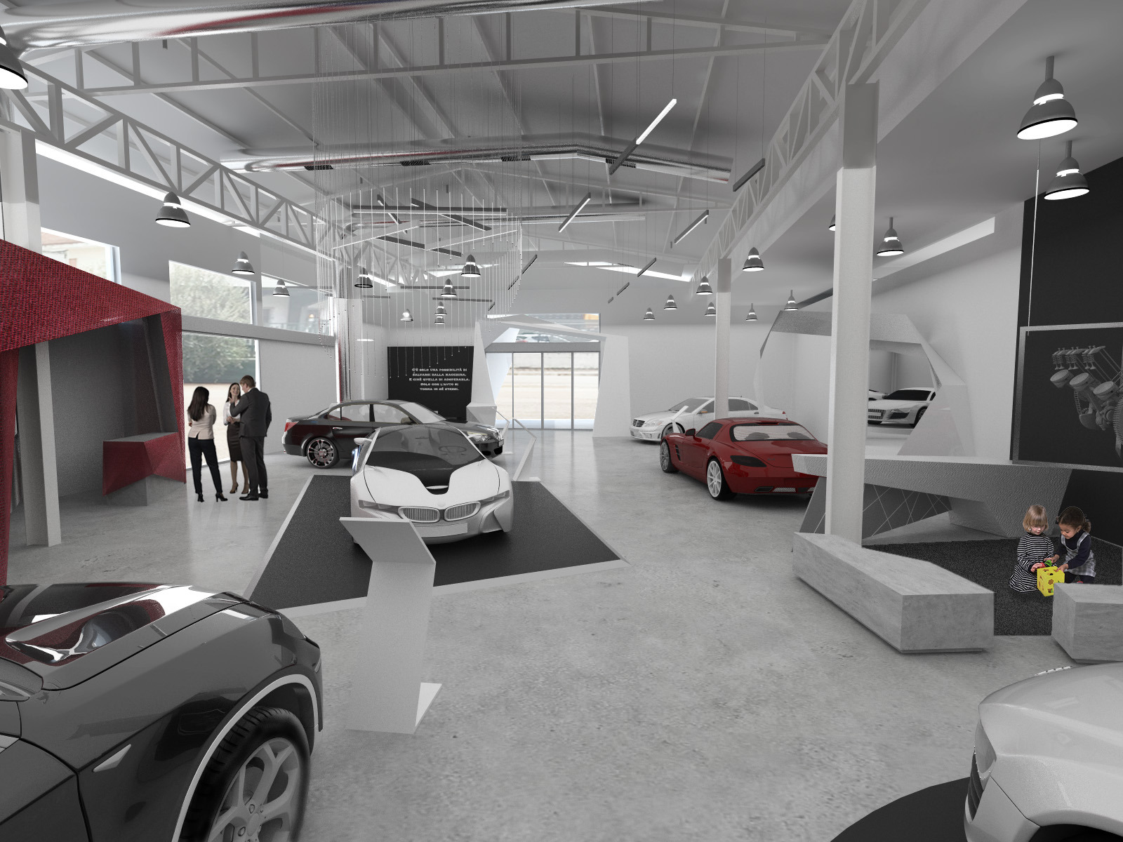 2018 年汽车展览馆室内设计赏析-6