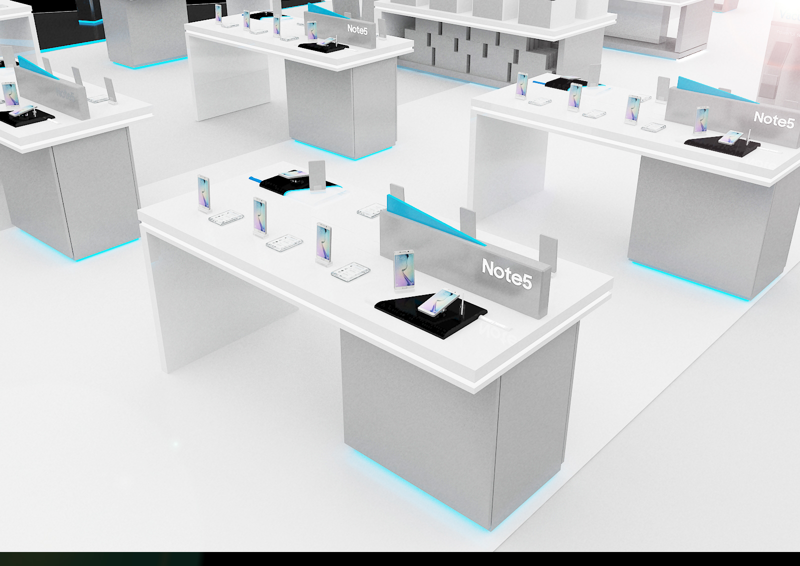 三星电子在 2016 年 GITEX Shopper 展位的室内设计-9