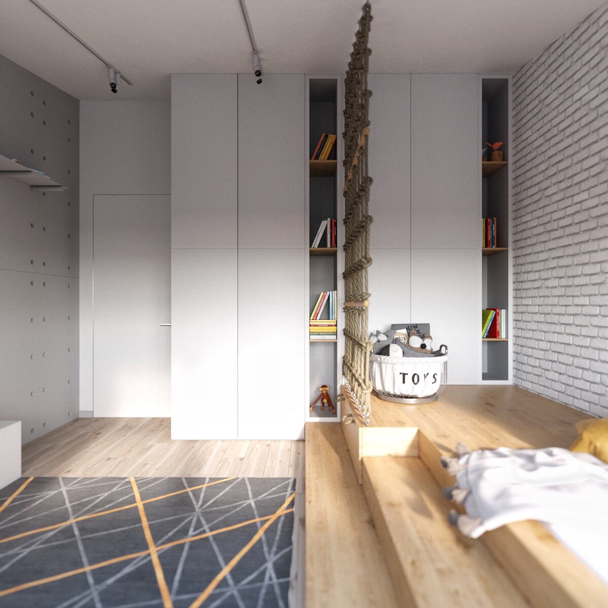 乌克兰极简私人住宅设计-37