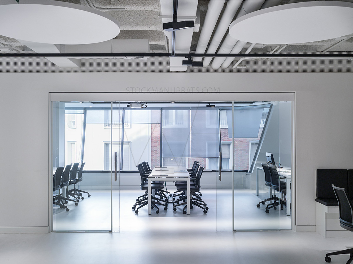 Open space area - interior design modern offices-1