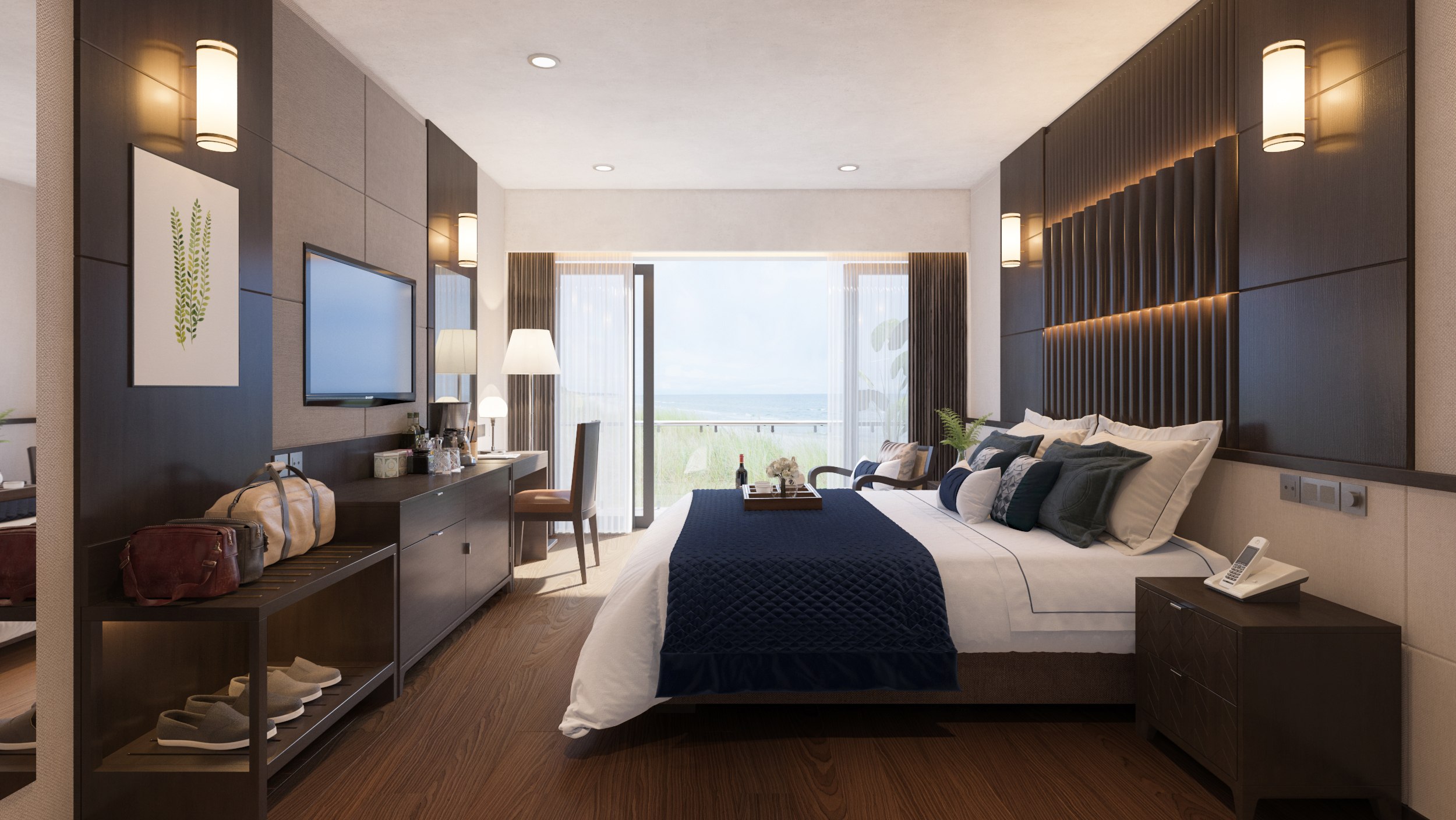 越南 Saigon MuiNe 度假村的豪华客房设计-8