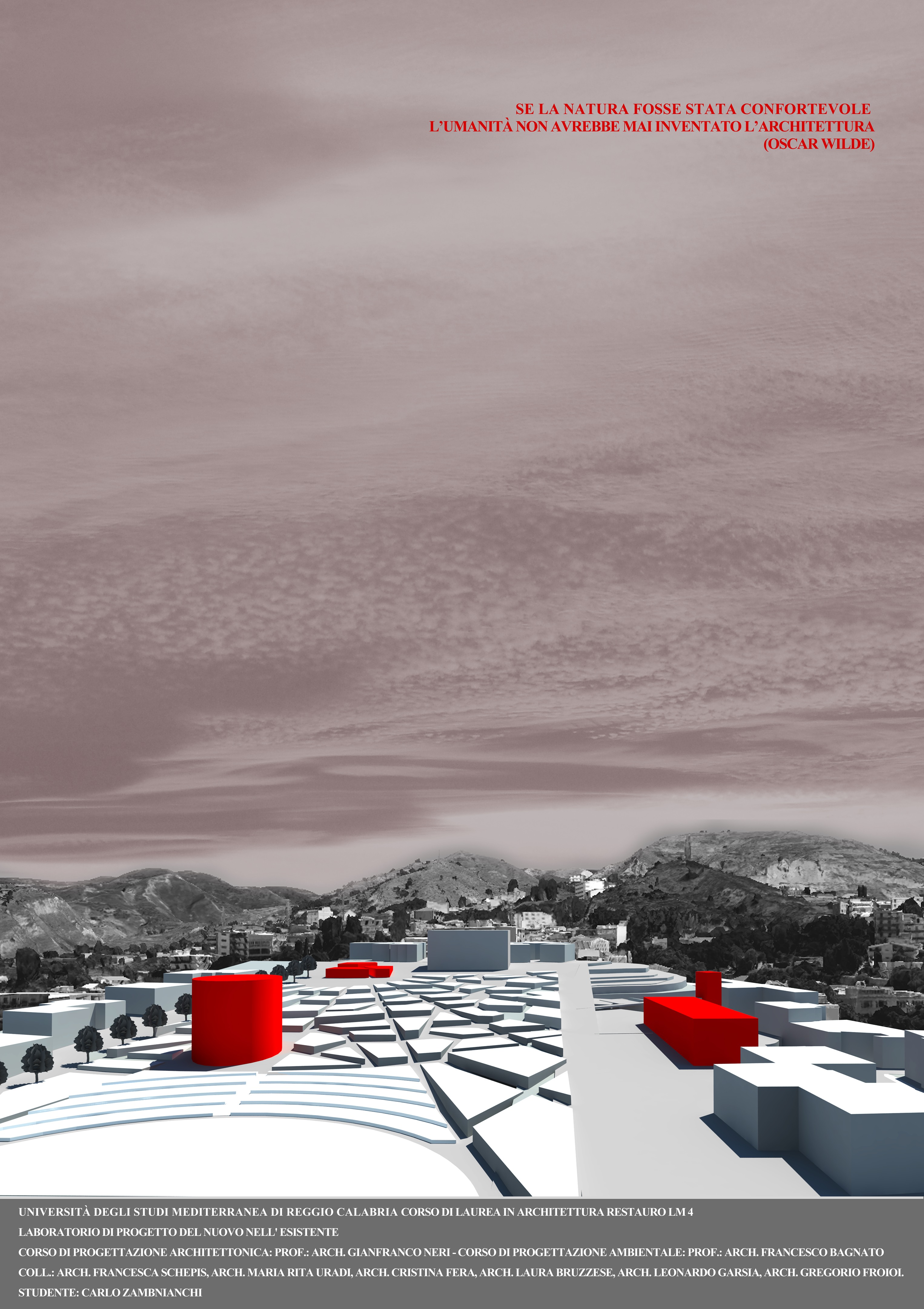 2016 年意大利 Reggio Calabria "Eremo" 城市更新计划-0