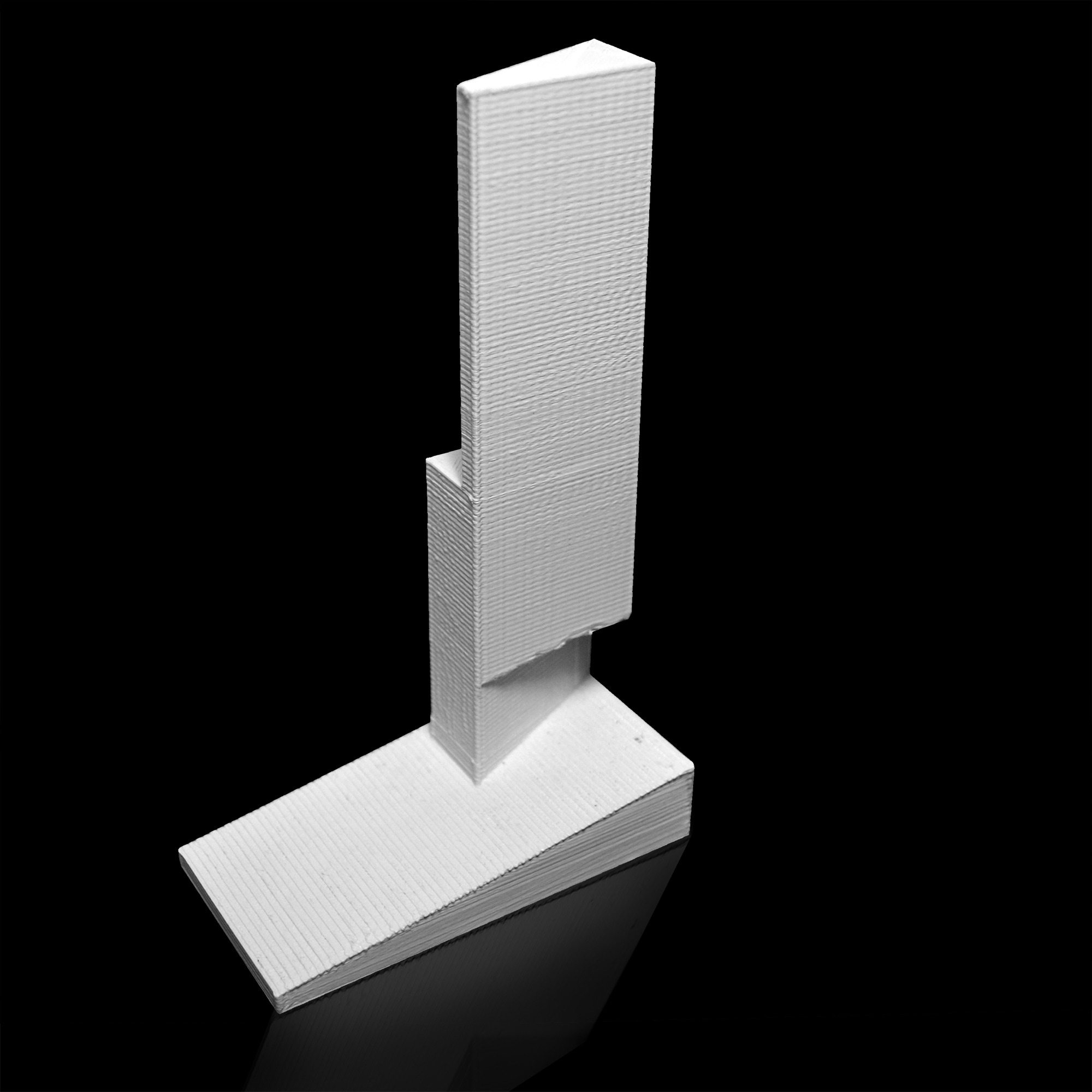 蓝色陶瓷金属幕墙的摩天大楼设计-3