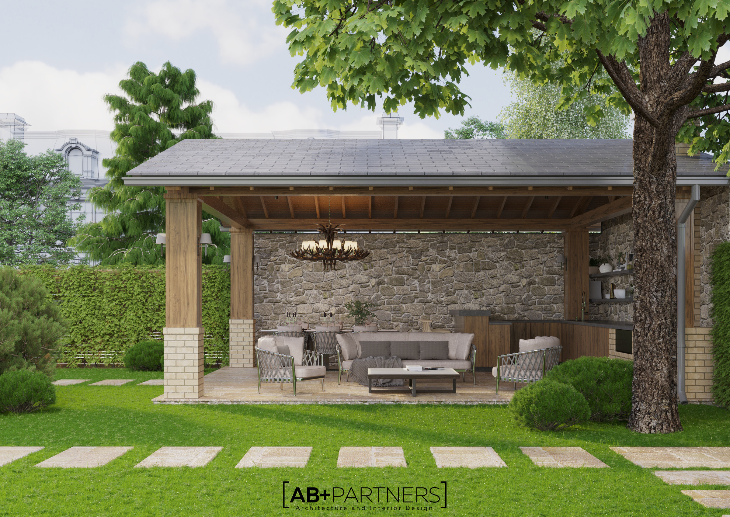 伦敦豪华别墅现代奢华室内设计-111