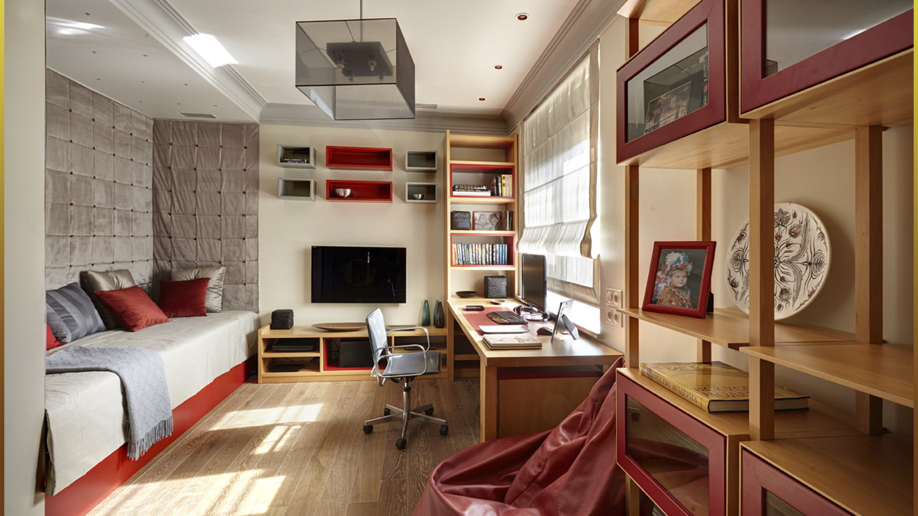 家庭梦幻空间,半圆形公寓设计-10