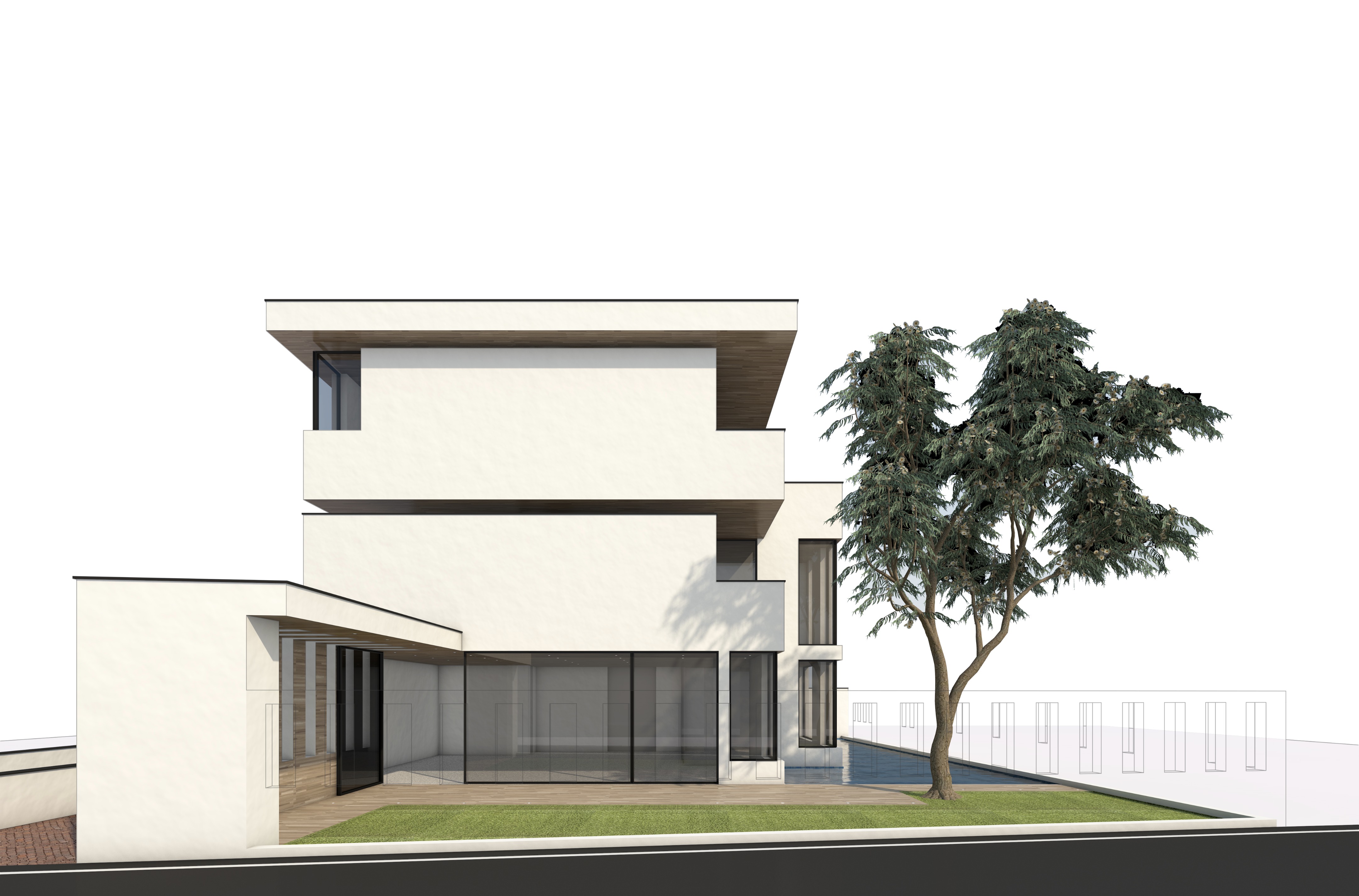 2016 年未实现的城市独栋住宅设计——INNA 别墅-5