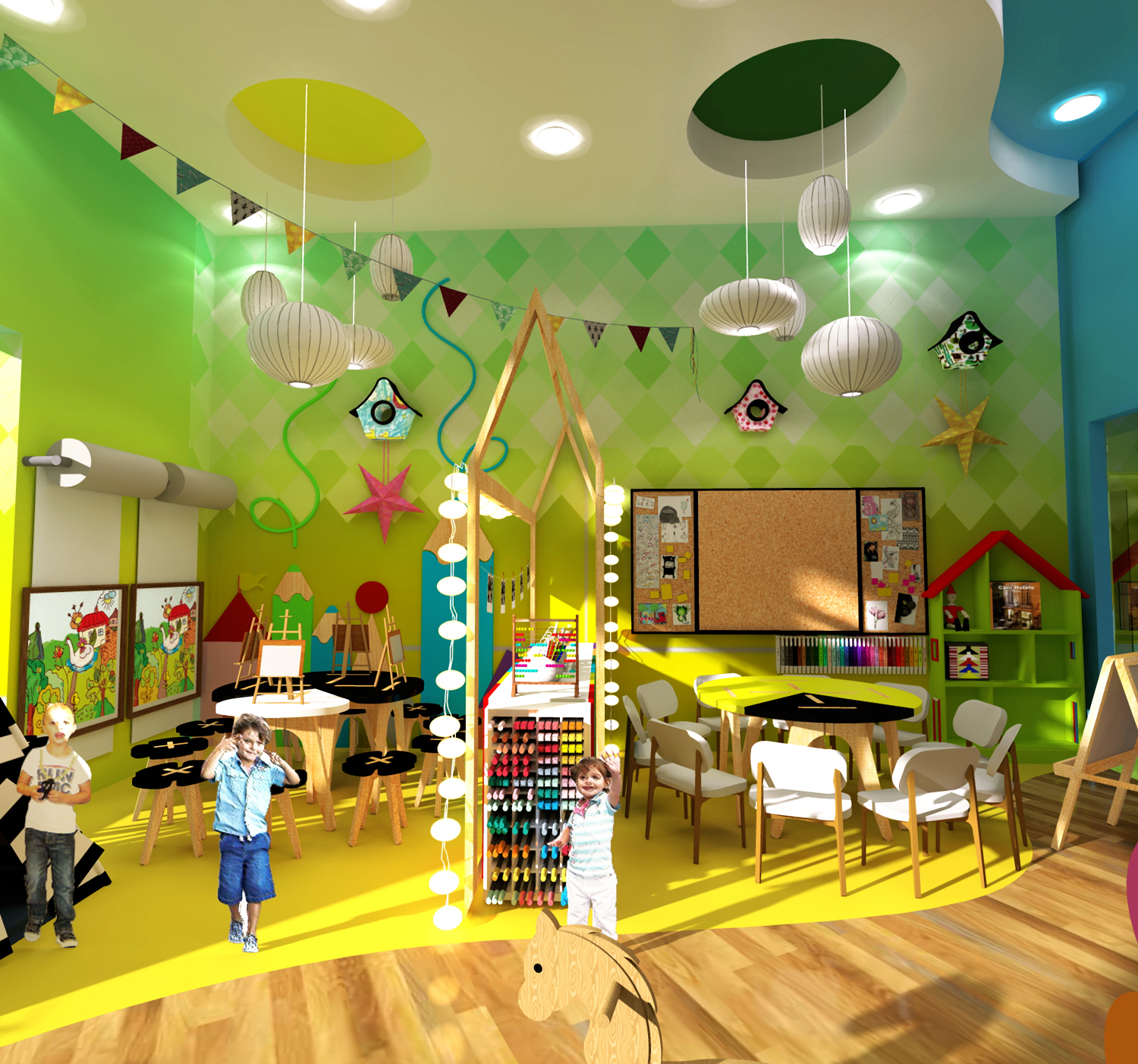 "魔法钥匙"幼儿园设计 | 希腊 Ioannina 的创意空间-29