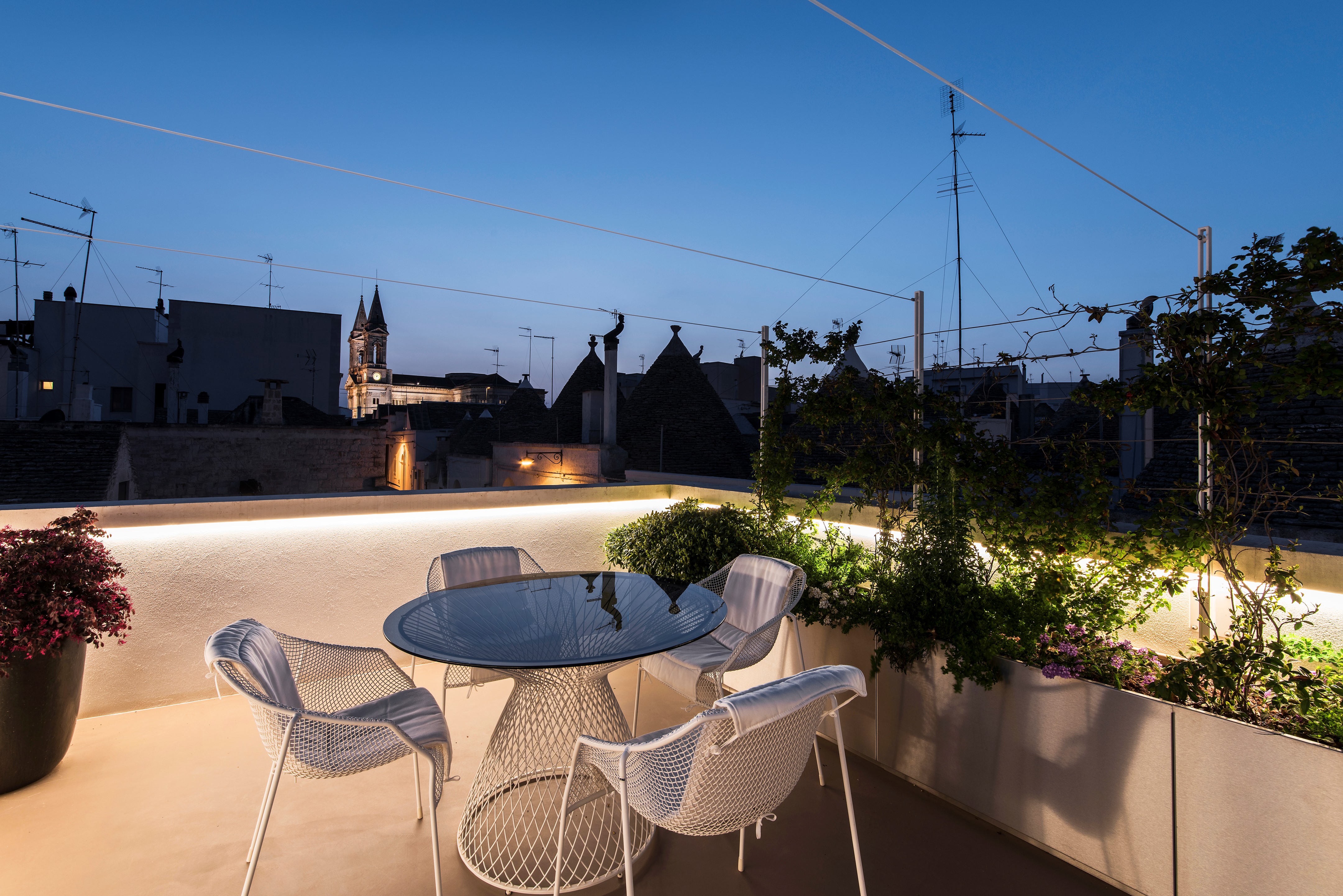 野花园中的现代住宅-7