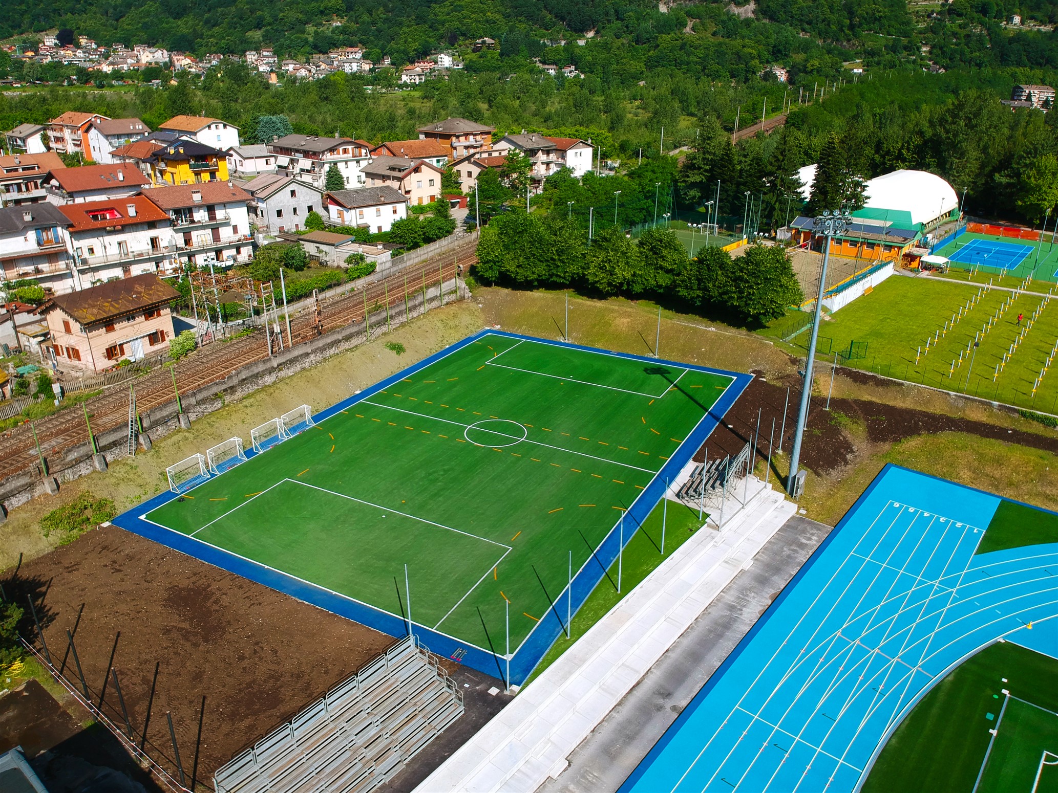 Domodossola Sporting Center | 运动设施的革新与高效建设-7