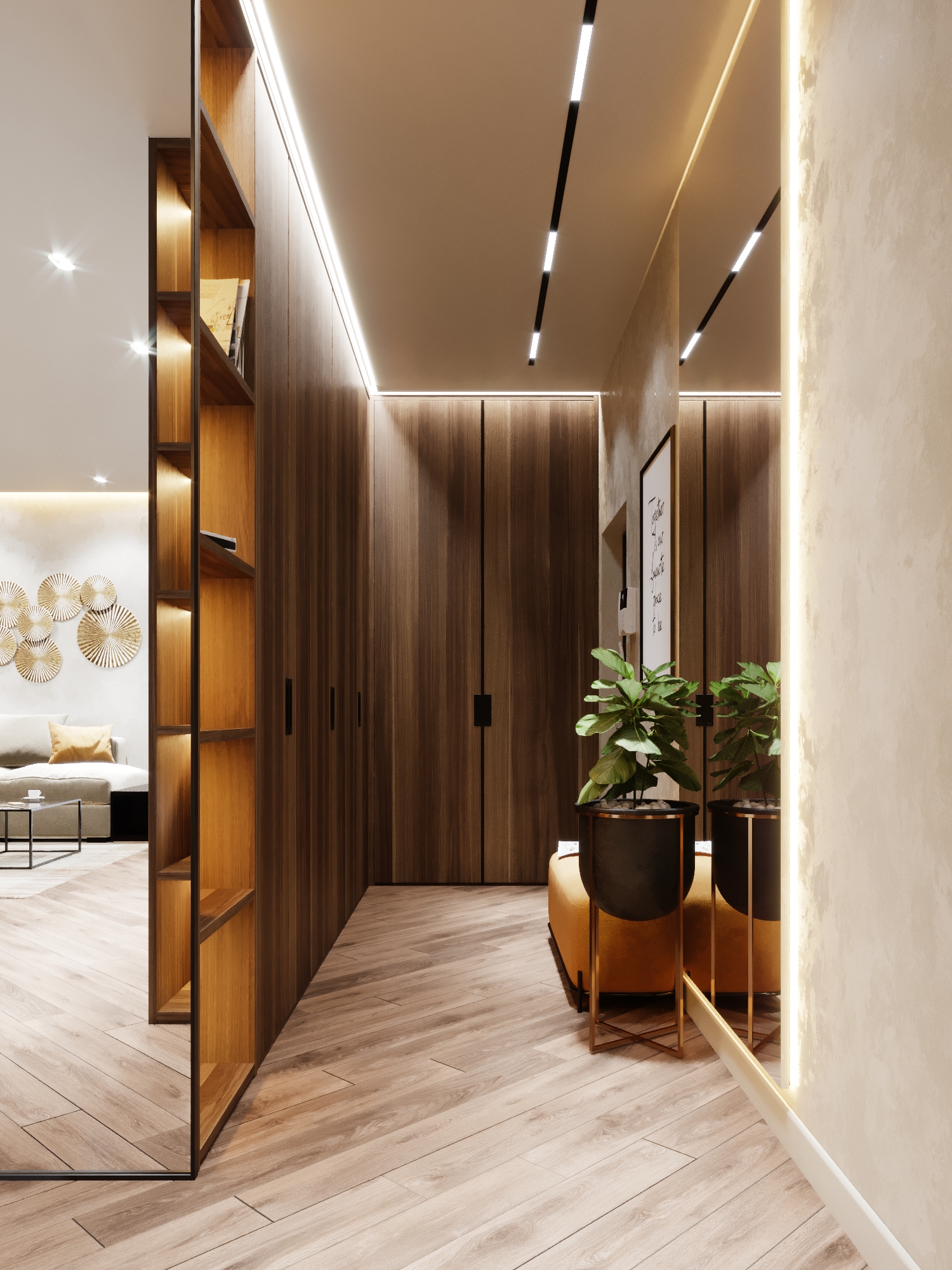 浪漫法式客厅，温馨和谐的家庭角落-1