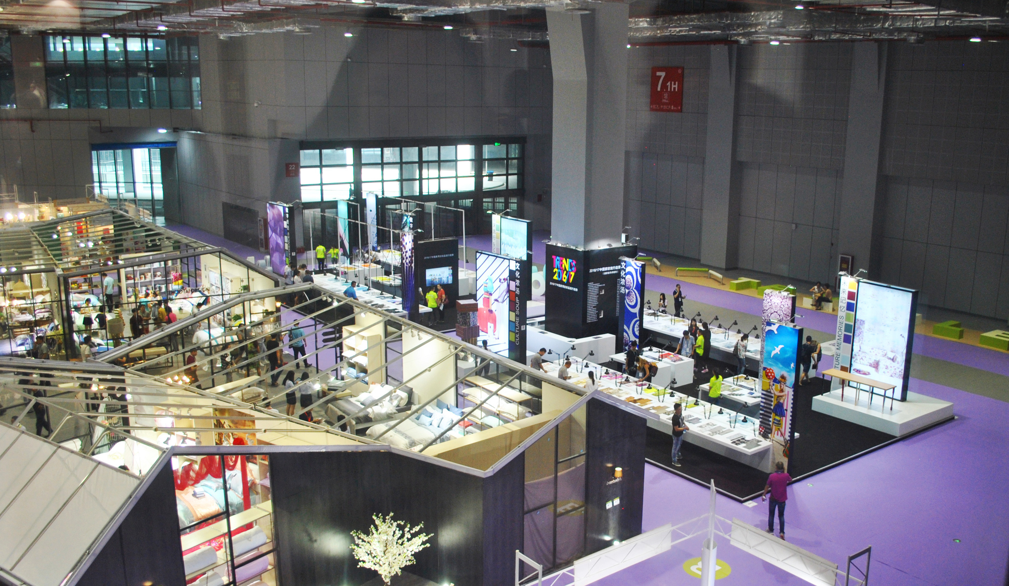 2015 中国国际纺织面料展展览设计-1