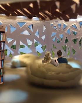 Autism wellness centre (Handmade model )