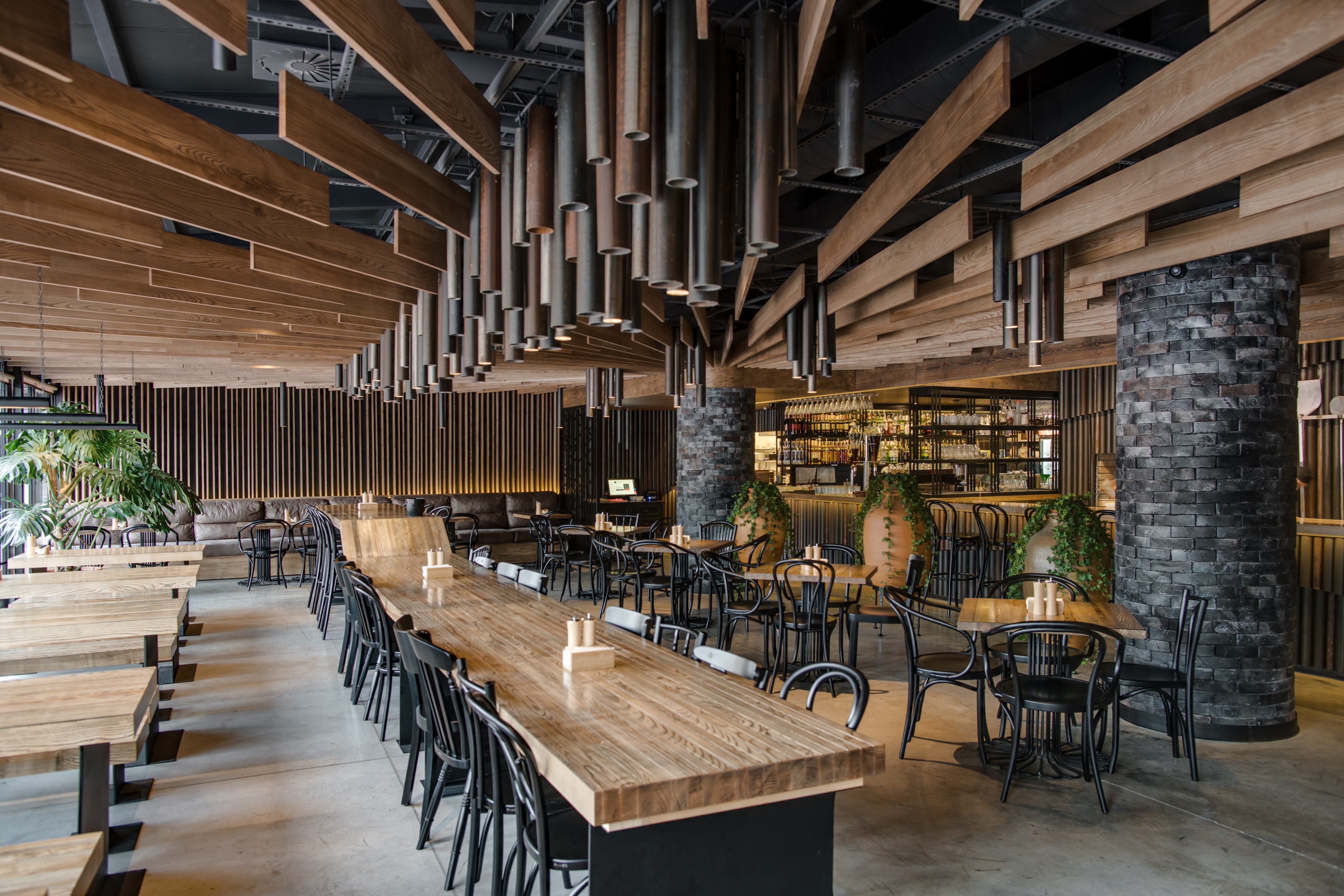 2017 年完成的“黑手党与格鲁吉亚”餐厅综合体-3