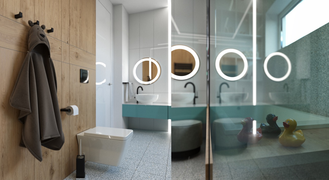 乌克兰极简私人住宅设计-44