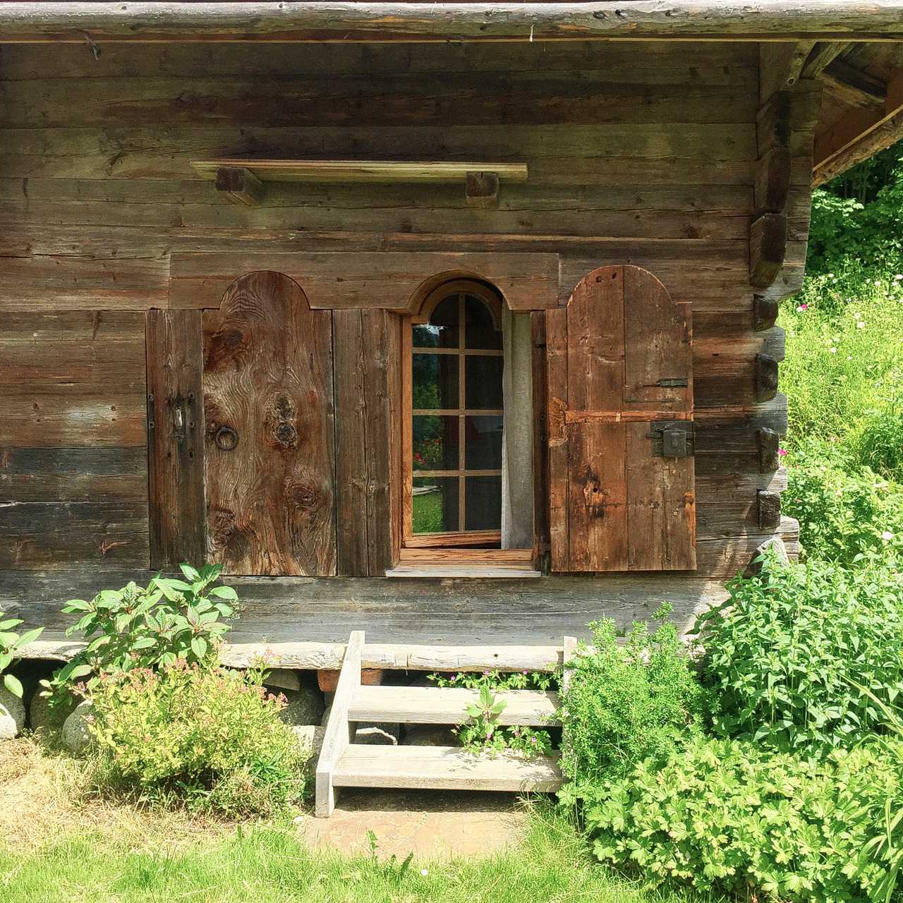 自然元素打造的阿尔卑斯山居设计-3