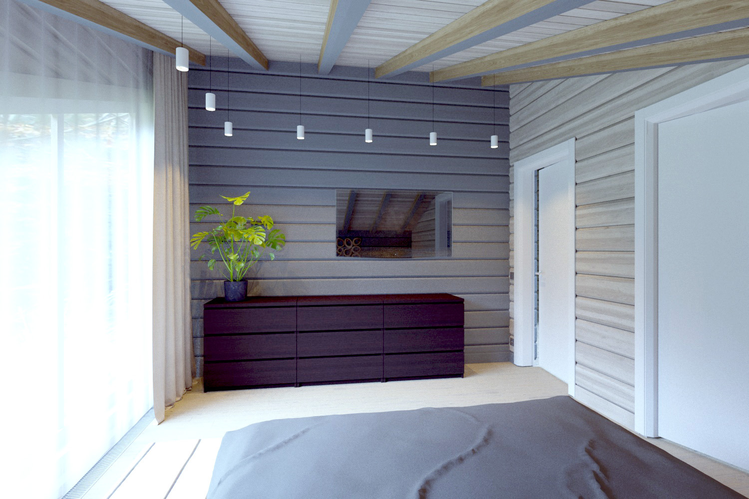 木质空间的艺术 | 温馨二居室的室内设计-46