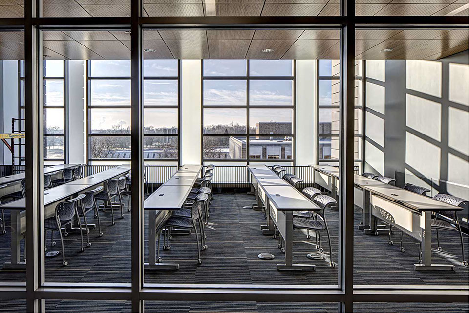 韦恩县社区学院 Northwest 校区绿色环保设计-8