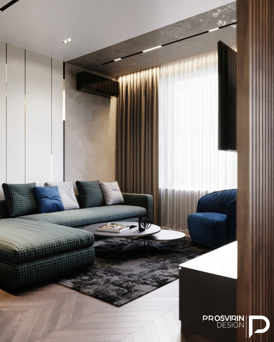 温暖木质与优雅石材的完美融合-27