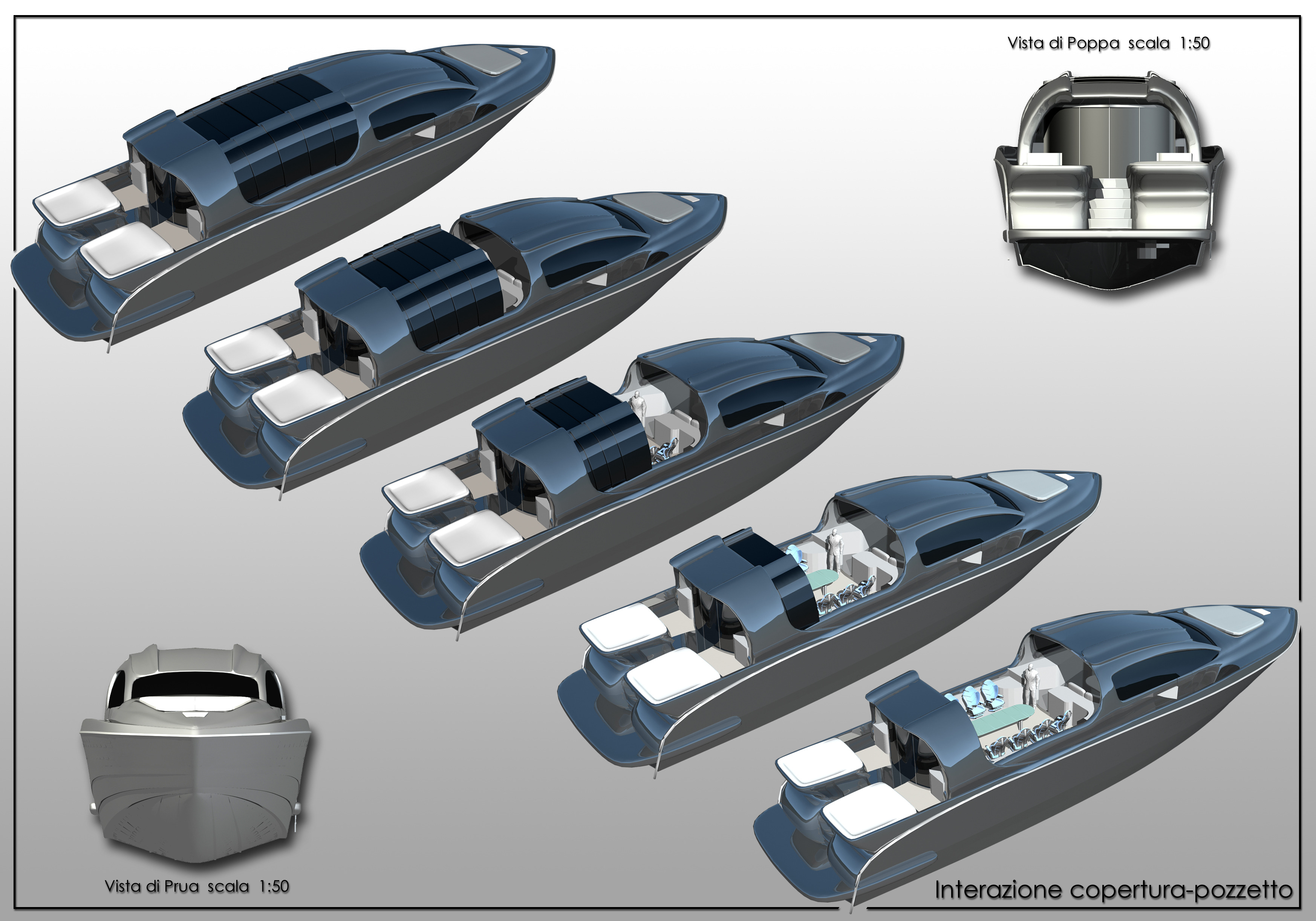 创新双层游艇设计，实现多功能户外空间-1