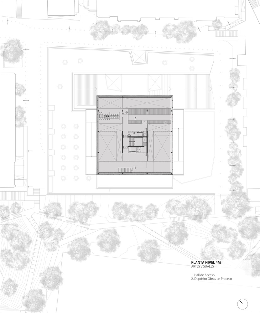 波哥大杰弗里亚大学艺术学院新建筑,城市与自然交融-76