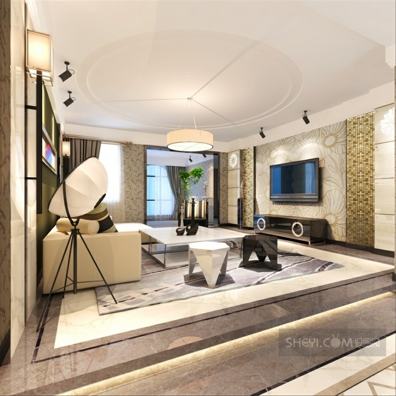 蓝水假期别墅，混搭风演绎高端生活-1