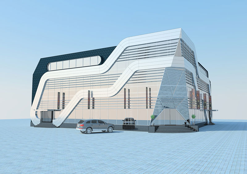 竞争激烈的办公空间设计-6