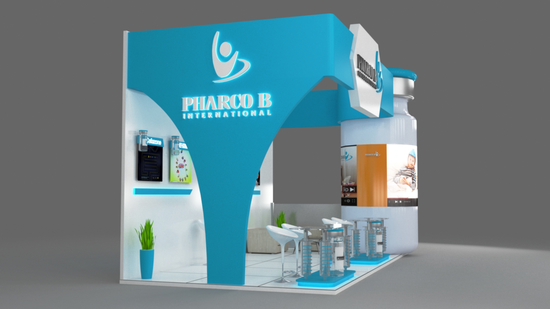 PHARCO B 国际展台 | 简约现代的设计魅力-3