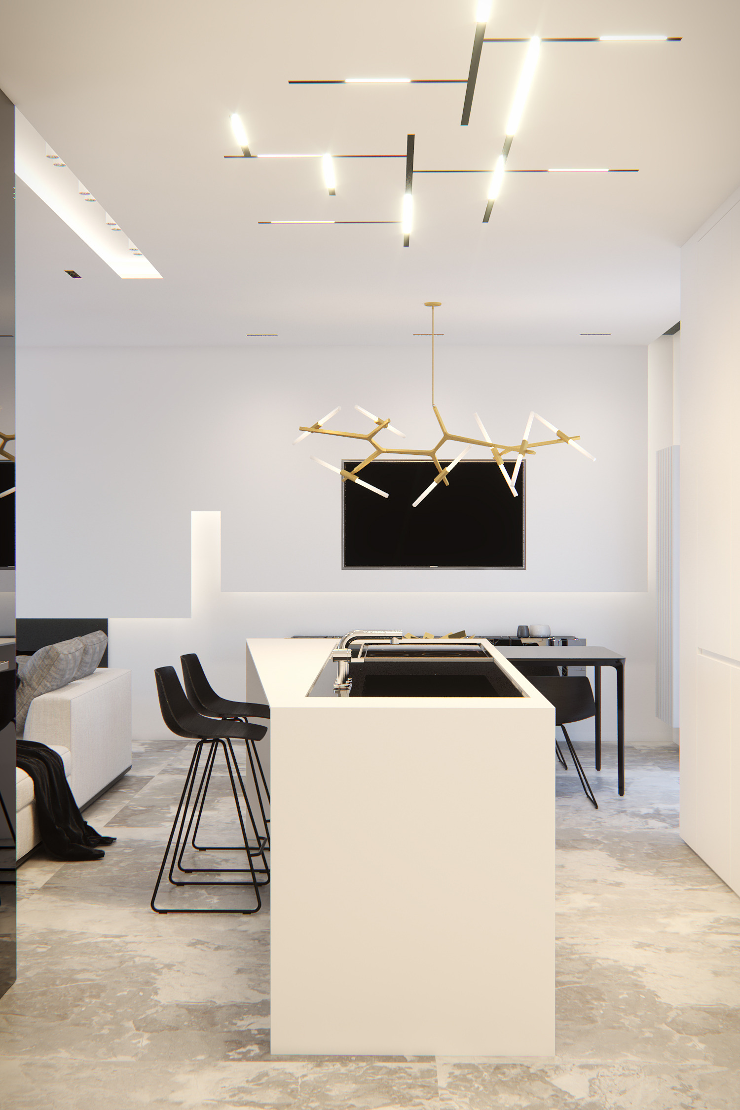 2019 年意大利 Cerigola 市 G-House 公寓翻新设计-35