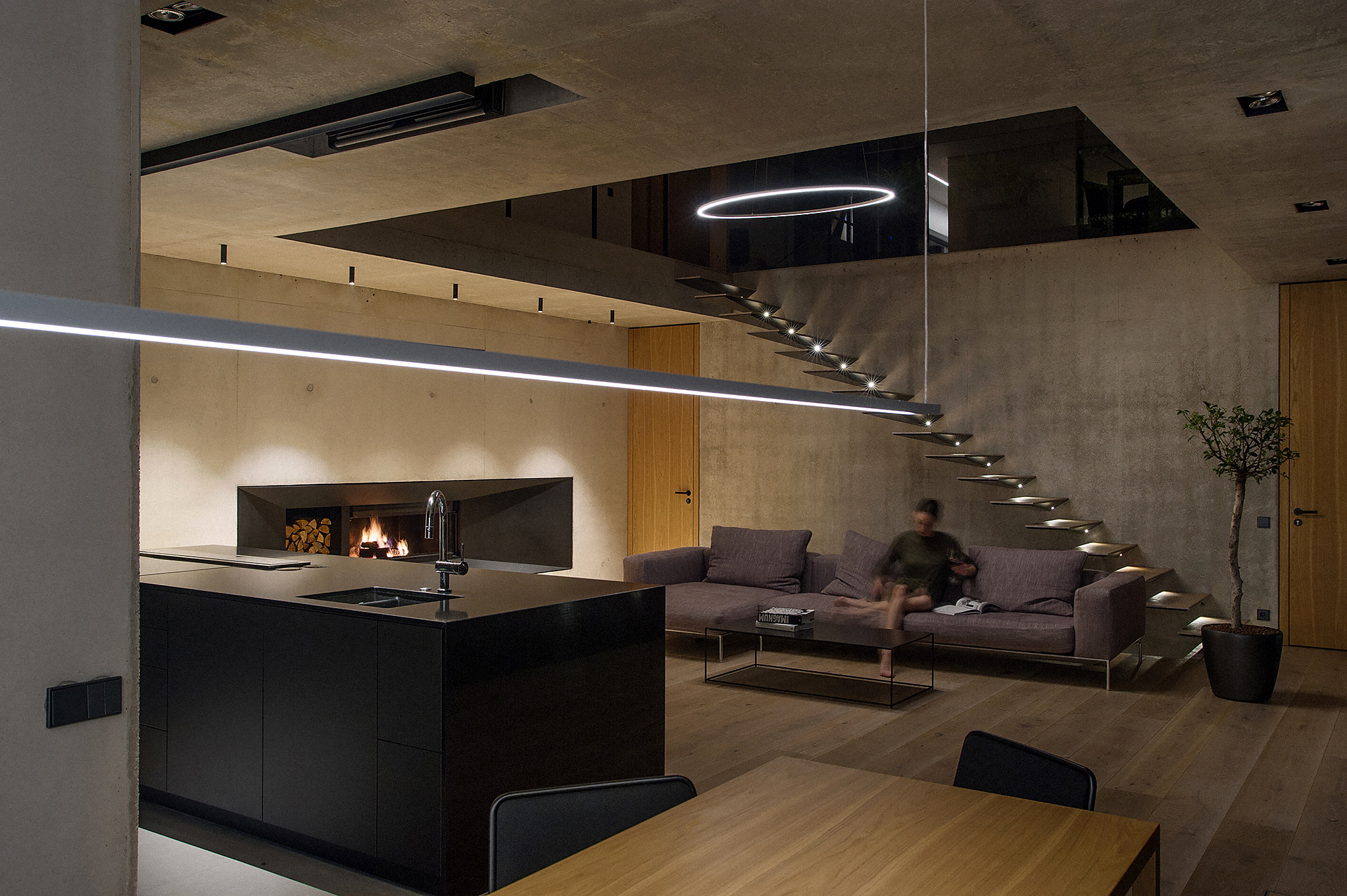 拉脱维亚 Cēsis 河谷度假屋——自然与科技的和谐融合-14