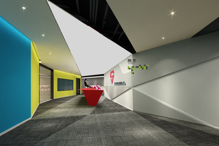 汽车超人网络科技公司办公室装修设计案例解析-15