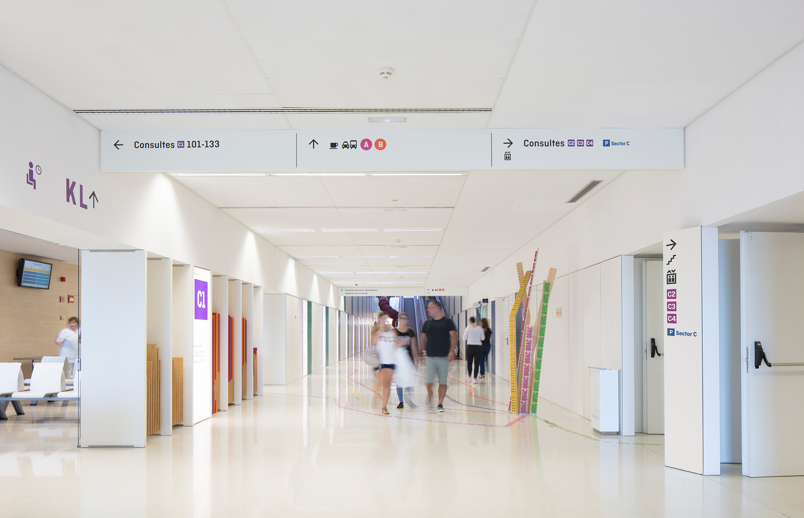 Hospital Sant Joan de Déu Wayfinding System-8