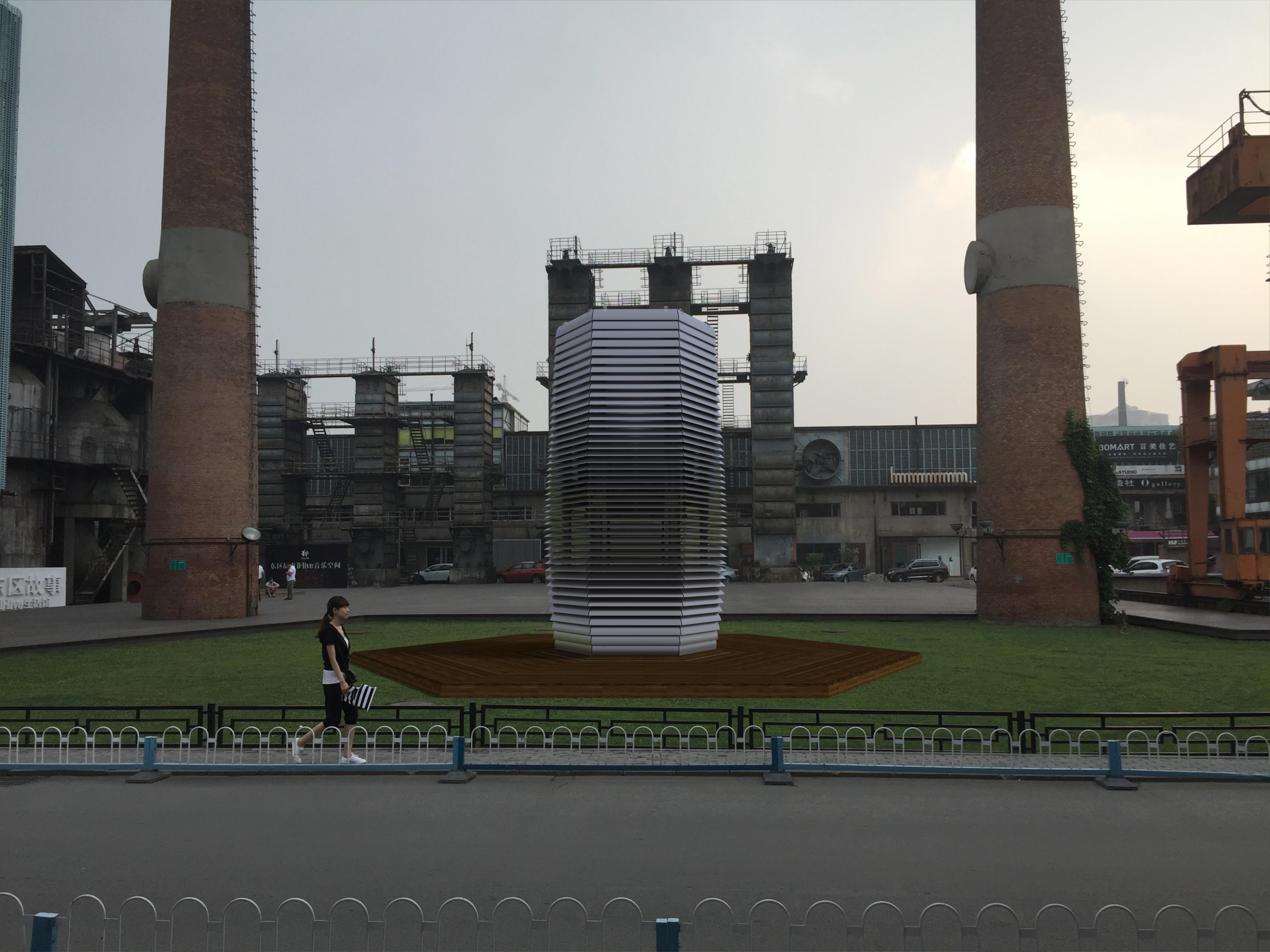 烟雾净化塔-- 北京制作便携式基础与安装-30