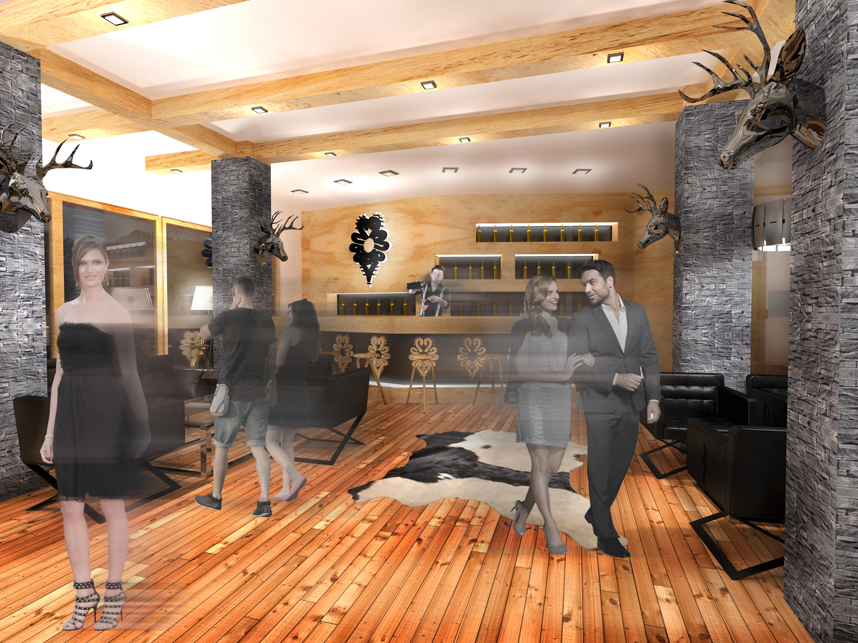 波兰山间酒店“Kalatówki”的现代传统融合设计-19