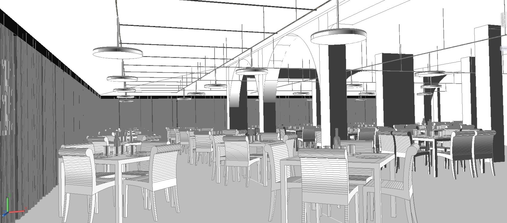 2018 年改造完成的高端餐厅设计案例-1