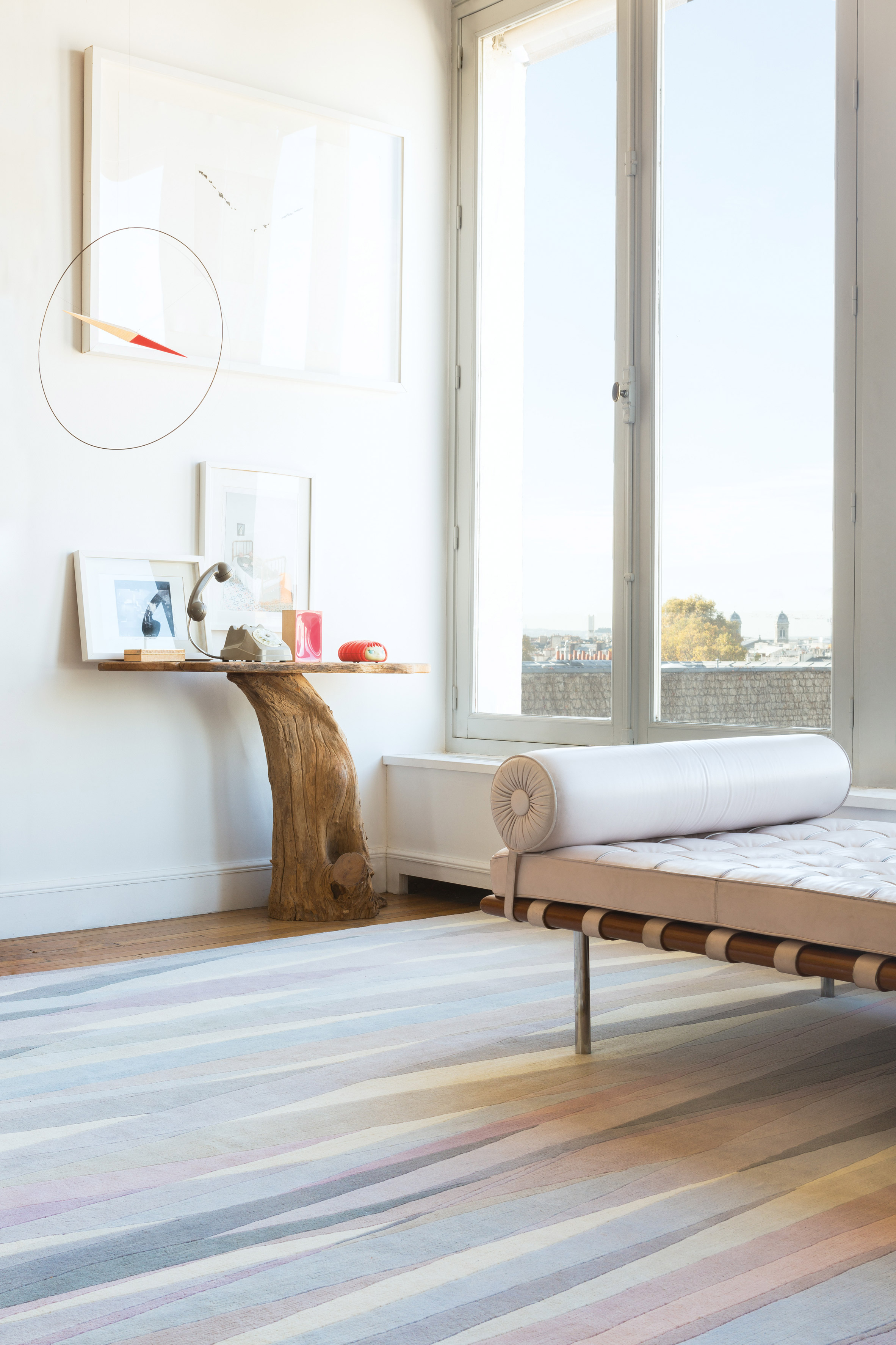 保罗·史密斯设计多色条纹地毯 挑战尼泊尔织布商-6