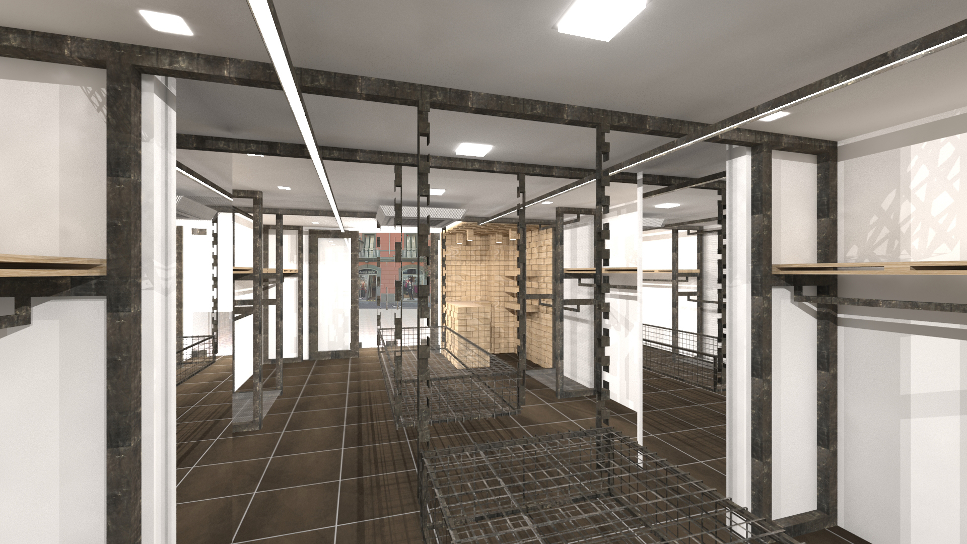 废旧材料打造的时尚女装旗舰店-8