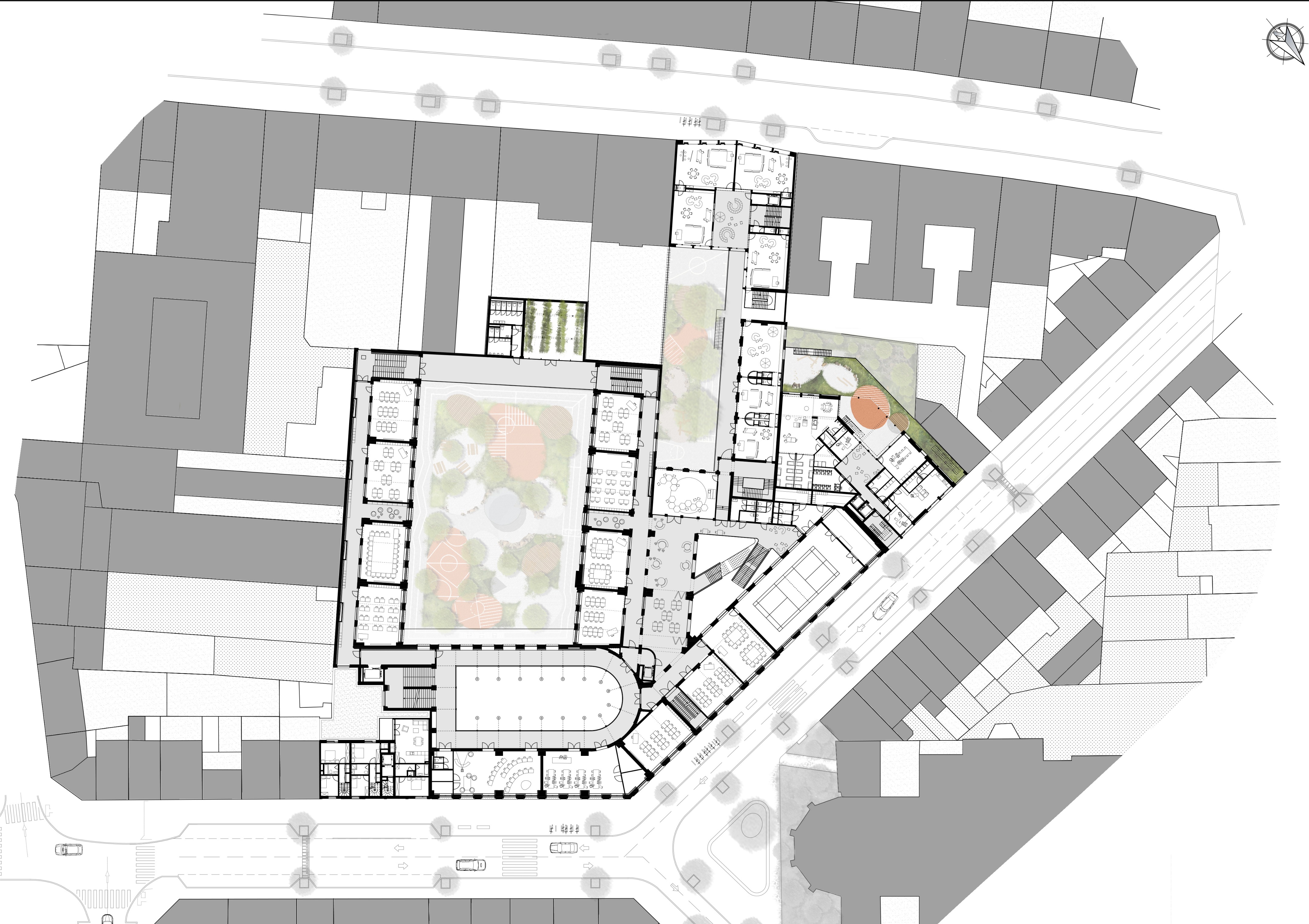 Rabelais 学校综合体-16