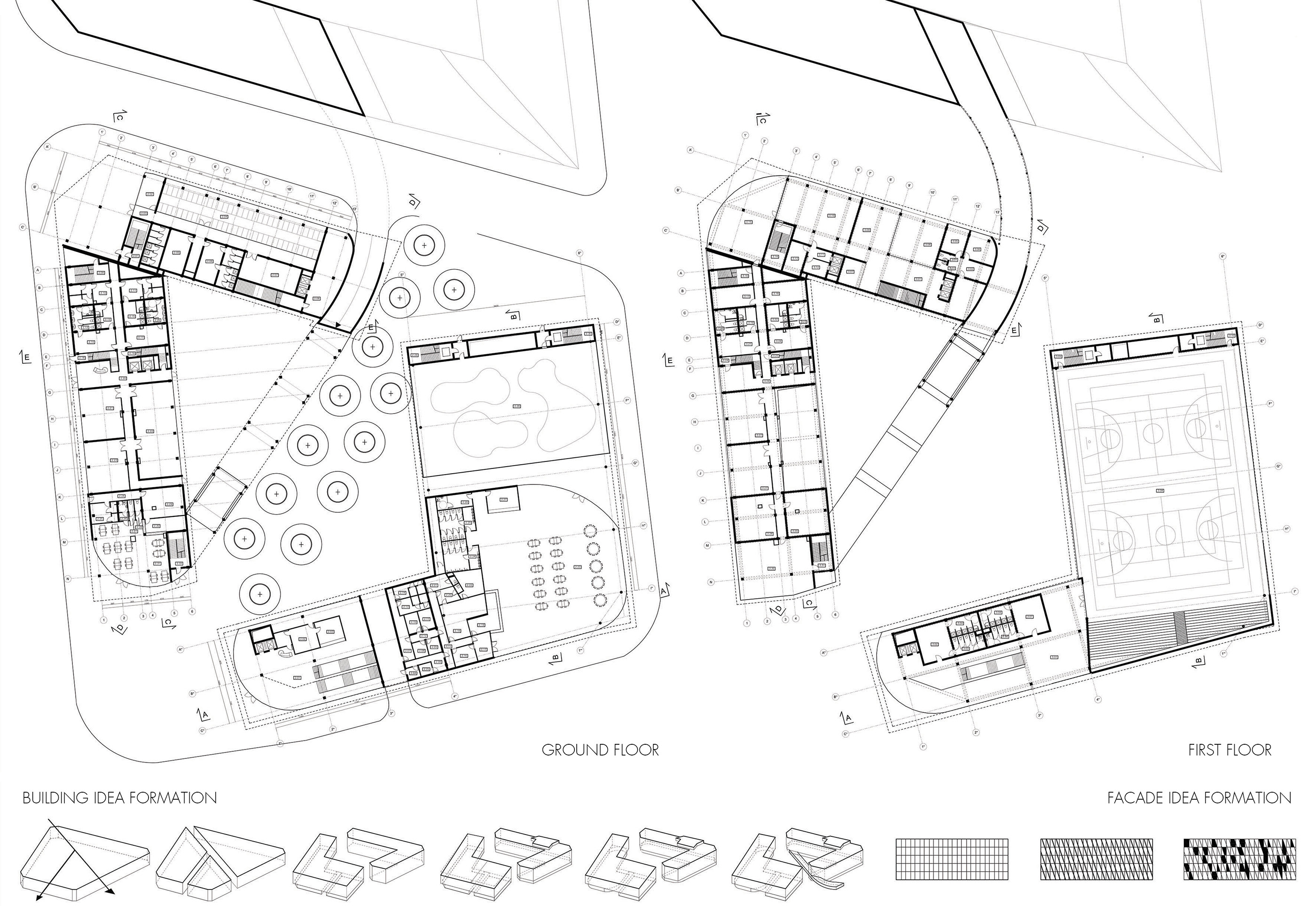 Master's degree project: Recreational centre-5