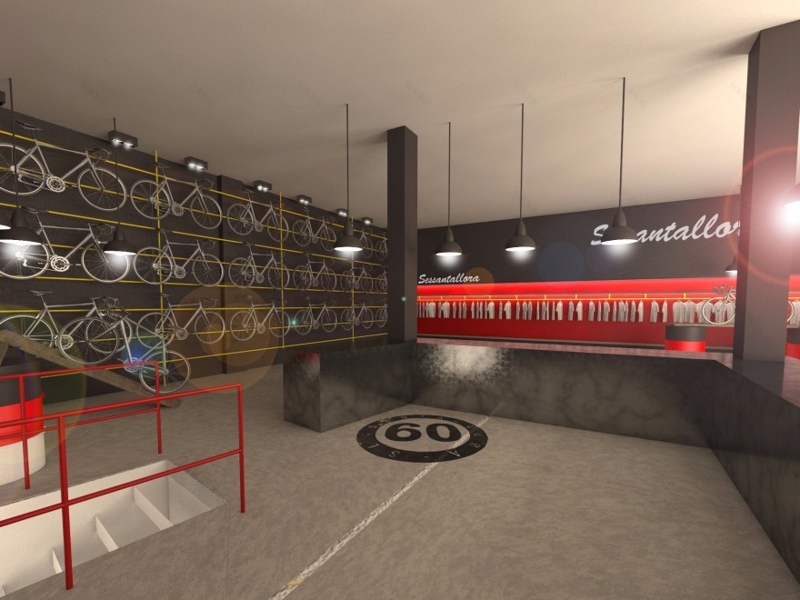 2015 年完成的意大利自行车商店设计-11