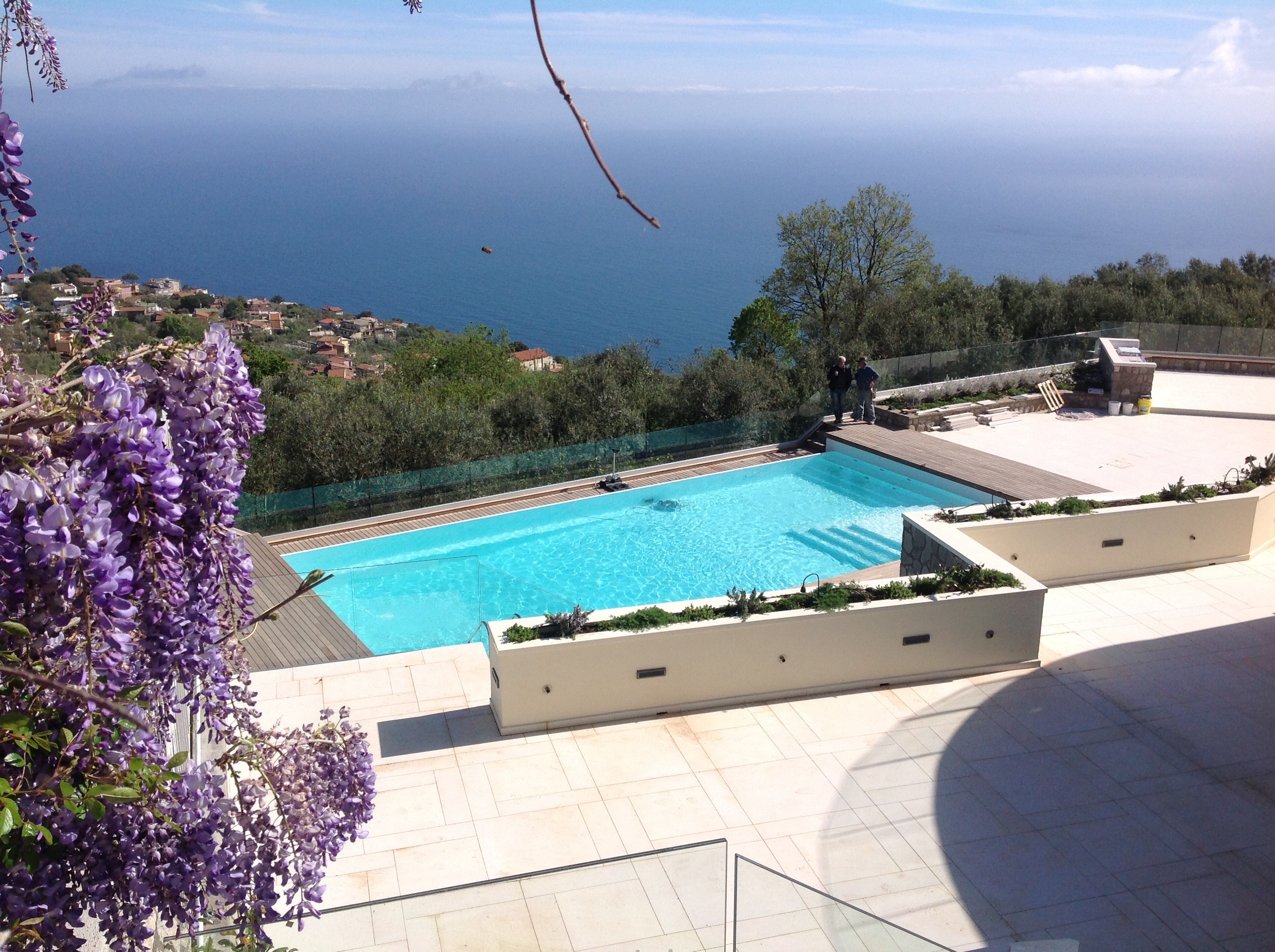 白色 PVC 装饰的海洋天堂游泳池-11