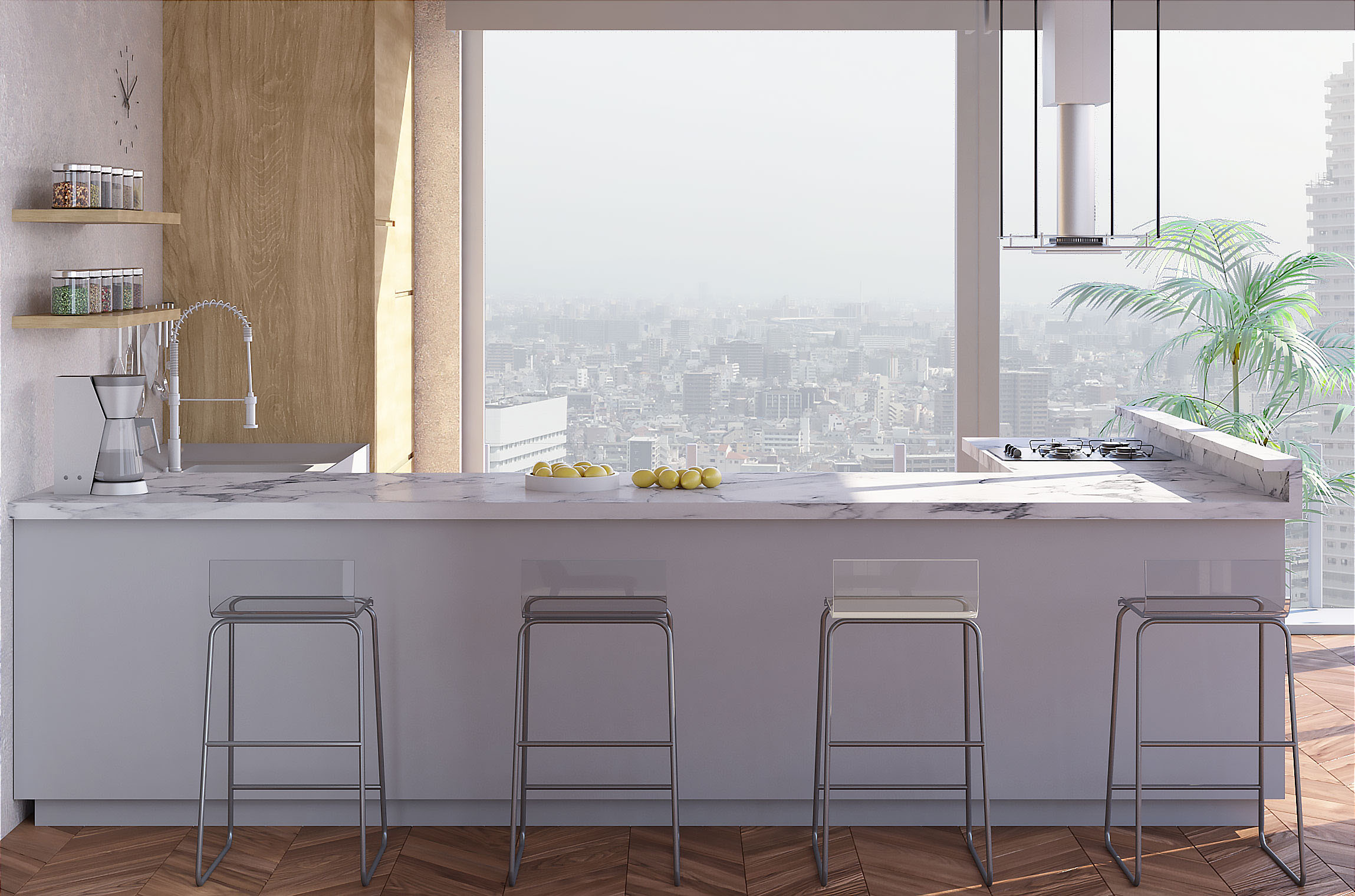 纽约光影公寓，打造极致生活空间-7